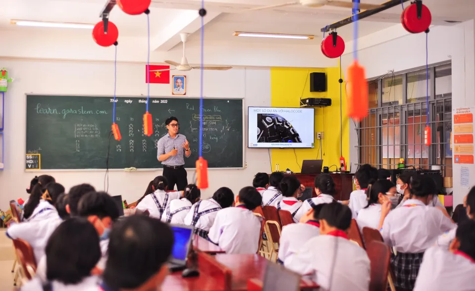 Học viên lớp tiếng Anh giao tiếp